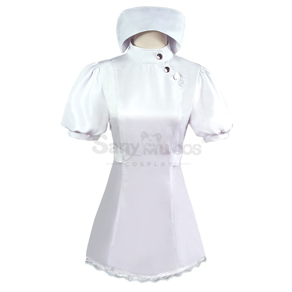 【In Stock】Anime My Dress Up Darling Cosplay Nurse Kitagawa Marin Costume White / S Costumes