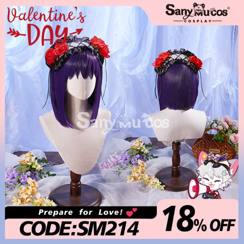 Anime My Dress-Up Darling Marin Kitagawa Cosplay wig/Kuroe Shizuku Cosplay wig Maid