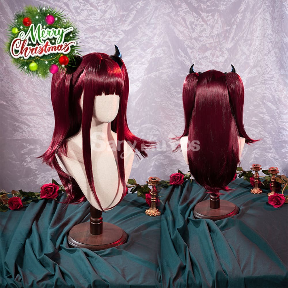 Anime My Dress Up Darling Marin Kitagawa Rizu Kyun Little Devil Cute Sexy Halloween Cosplay wig