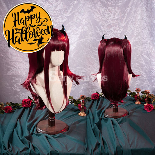 Anime My Dress Up Darling Marin Kitagawa Rizu Kyun Little Devil Cute Sexy Halloween Cosplay wig 1000