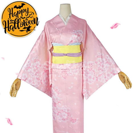 【In Stock】Anime My Happy Marriage Cosplay Miyo Costume Pink / Small Size Costumes