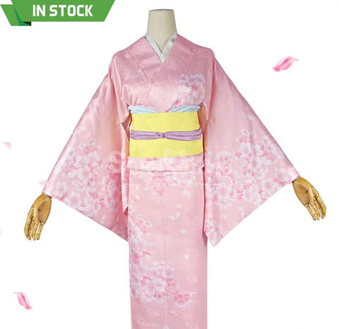 【In Stock】Anime My Happy Marriage Cosplay Miyo Costume Pink / Small Size Costumes