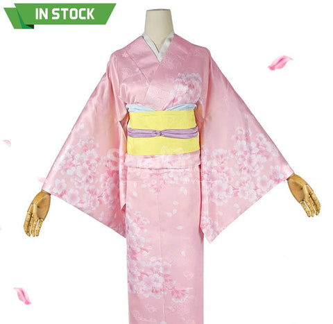 【In Stock】Anime My Happy Marriage Cosplay Miyo Costume Pink / Small Size Costumes