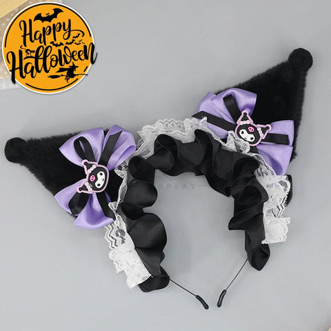 【In Stock】Anime My Melody Please Cosplay Kuromi Props Prop