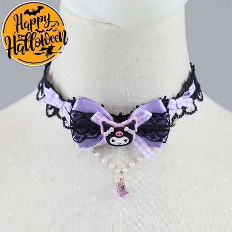 【In Stock】Anime My Melody Please Cosplay Kuromi Props Prop