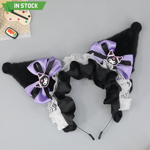 【In Stock】Anime My Melody Please Cosplay Kuromi Props Prop