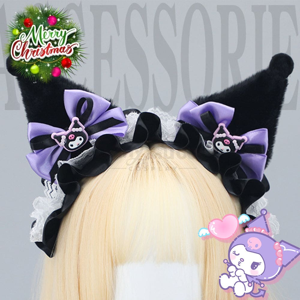 【In Stock】Anime My Melody Please Cosplay Kuromi Props Prop
