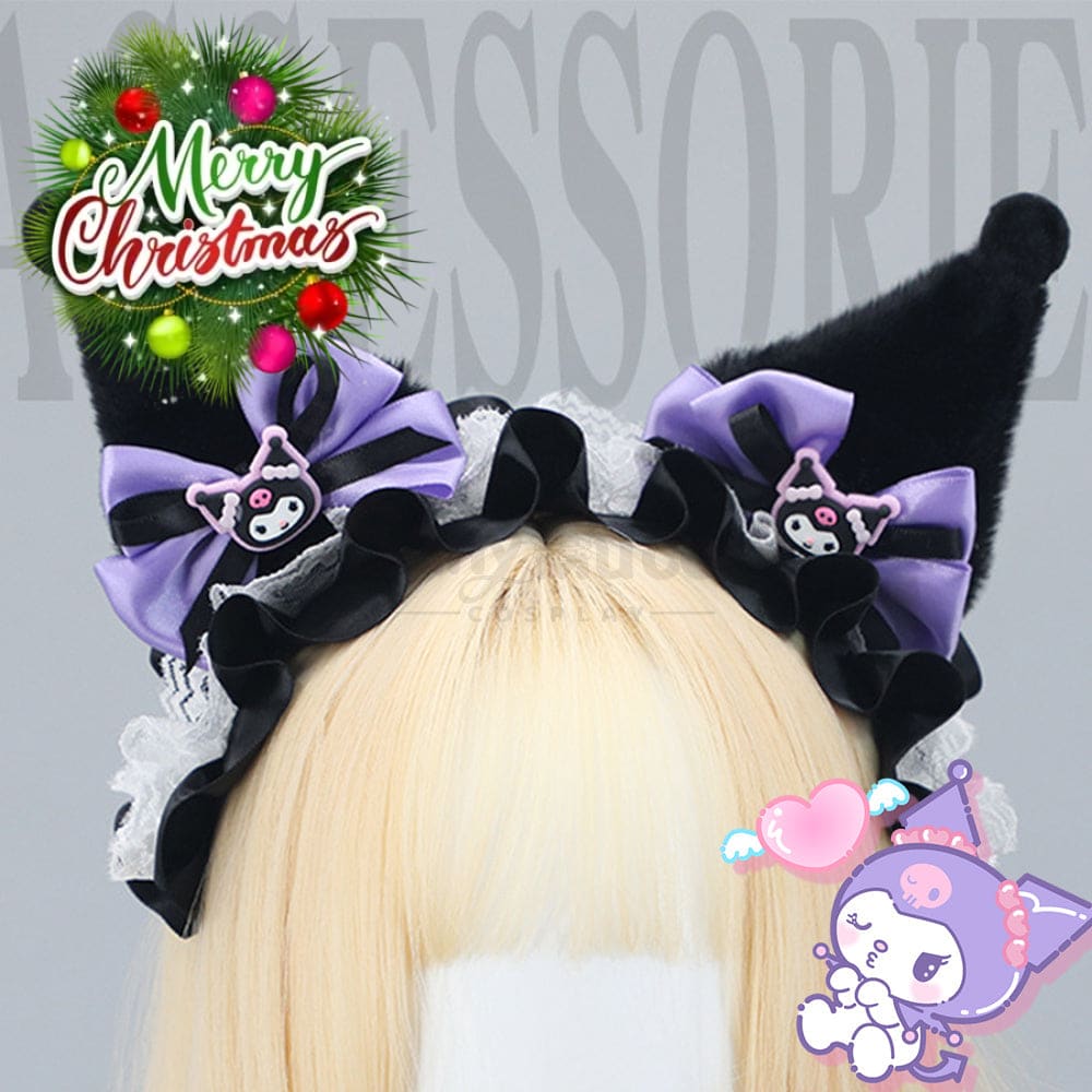 【In Stock】Anime My Melody Please Cosplay Kuromi Props Prop