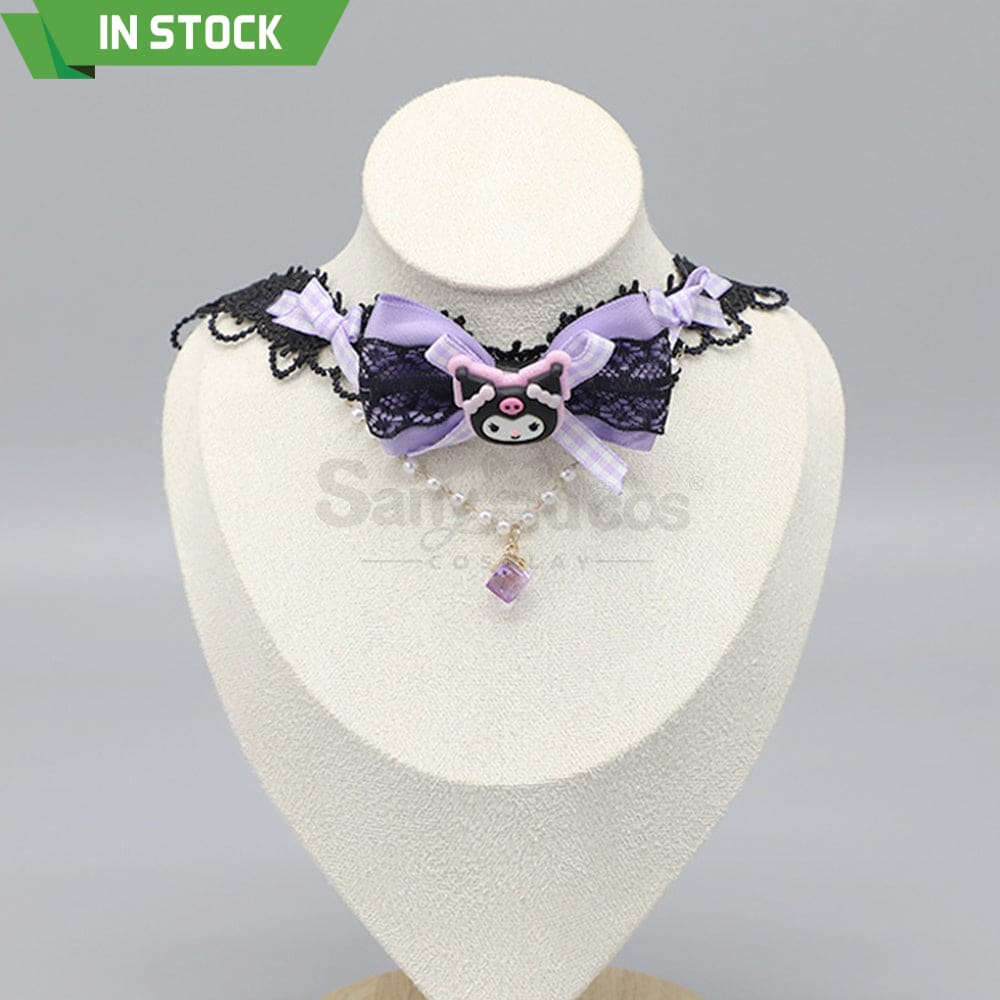 【In Stock】Anime My Melody Please Cosplay Kuromi Props Prop