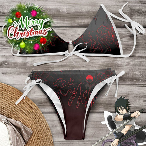 【In Stock】Anime Naruto Cosplay Uchiha Sasuke Swimsuit Costume Costumes