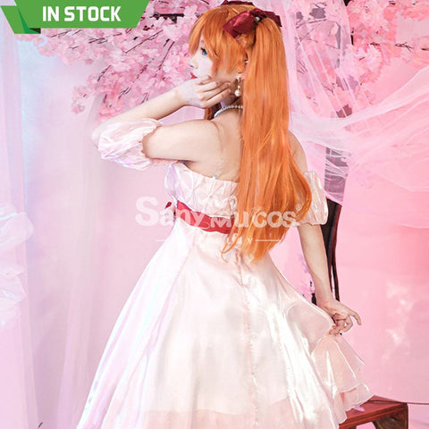 【In Stock】Anime Neon Genesis Evangelion Cosplay Asuka Dress Costume Plus Size Costumes