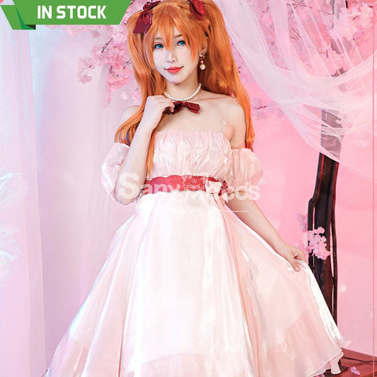 【In Stock】Anime Neon Genesis Evangelion Cosplay Asuka Dress Costume Plus Size Costumes 1000