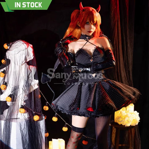 【In Stock】Anime Neon Genesis Evangelion Cosplay Asuka Langley Soryu Demon Cosplay Costume Cosplay Costumes