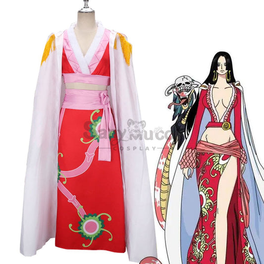 【In Stock】Anime One Piece Cosplay Boa·hancock Costume Costumes 1000