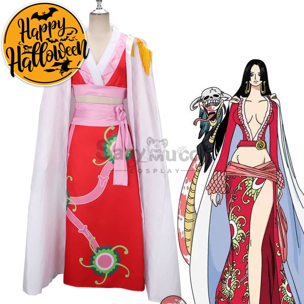 【In Stock】Anime One Piece Cosplay Boa·hancock Costume Costumes