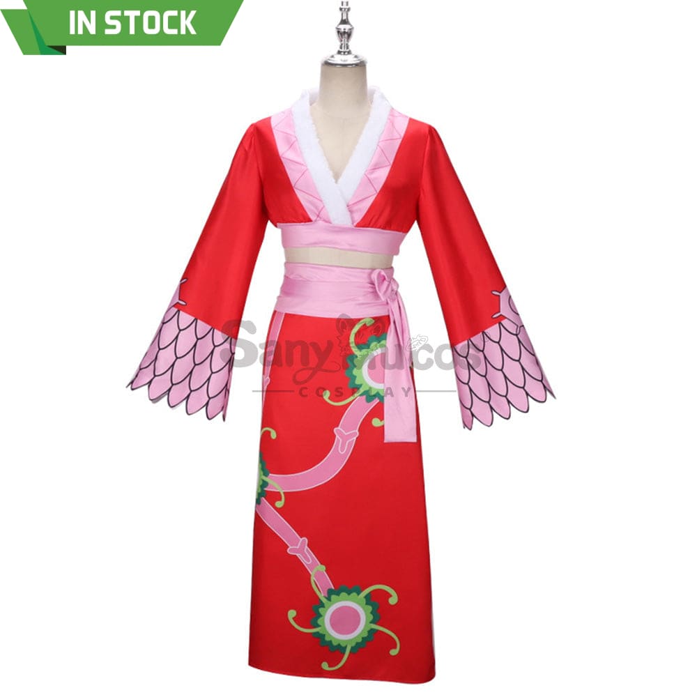 【In Stock】Anime One Piece Cosplay Boa·hancock Costume Costumes