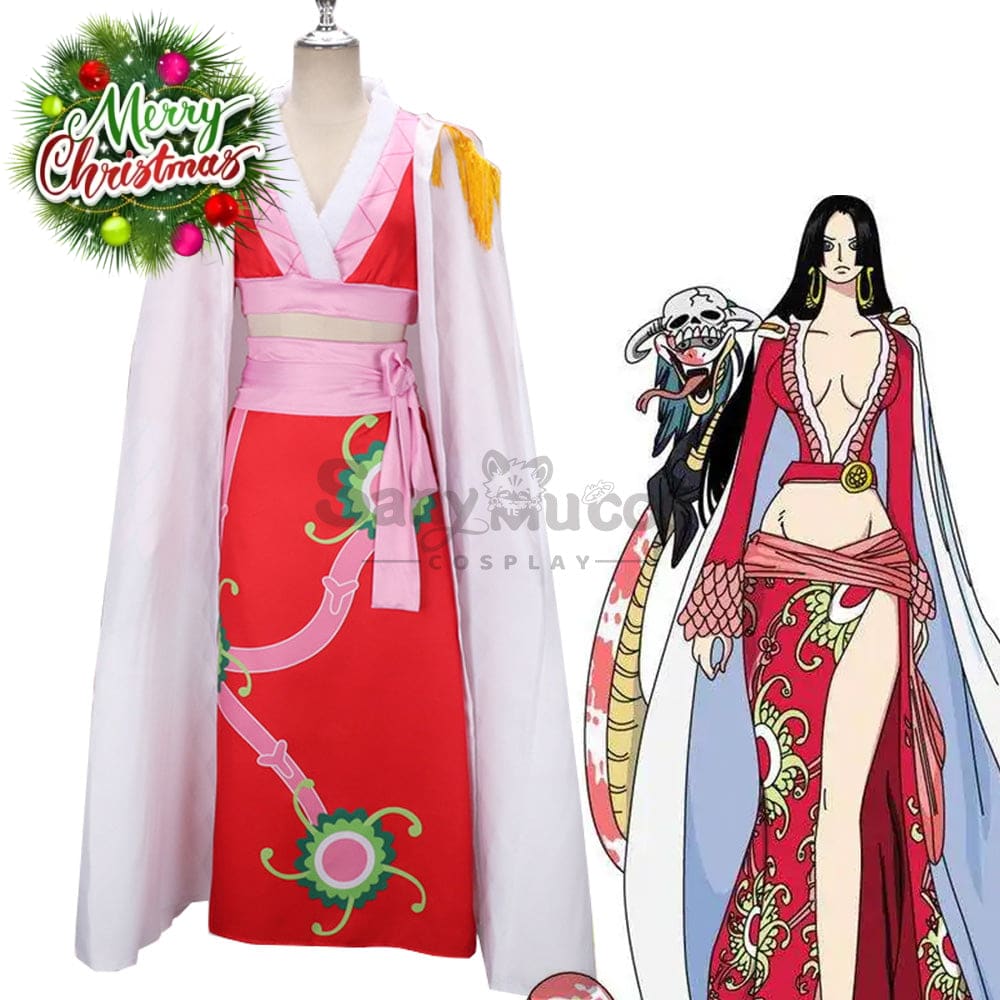 【In Stock】Anime One Piece Cosplay Boa·hancock Costume Costumes