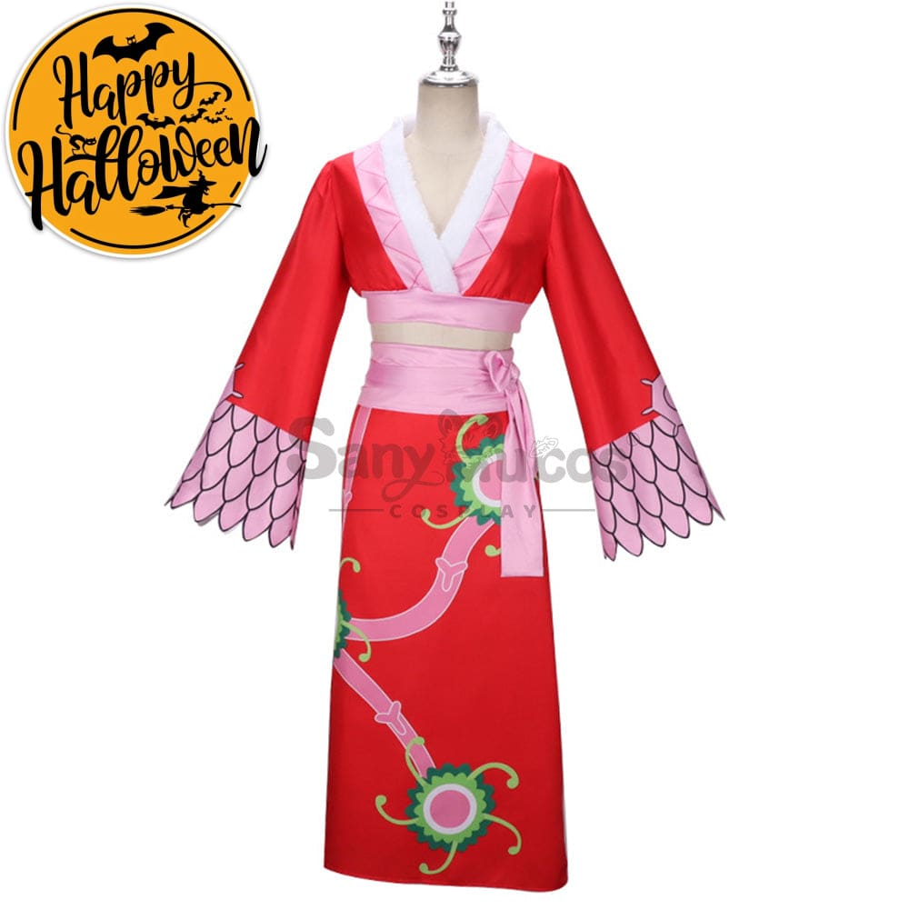 【In Stock】Anime One Piece Cosplay Boa·hancock Costume Costumes