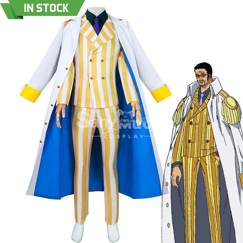 【In Stock】Anime One Piece Cosplay Borsalino Costume Costumes