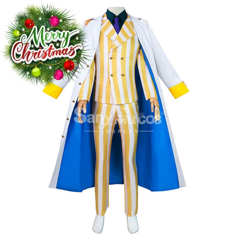 【In Stock】Anime One Piece Cosplay Borsalino Costume Costumes