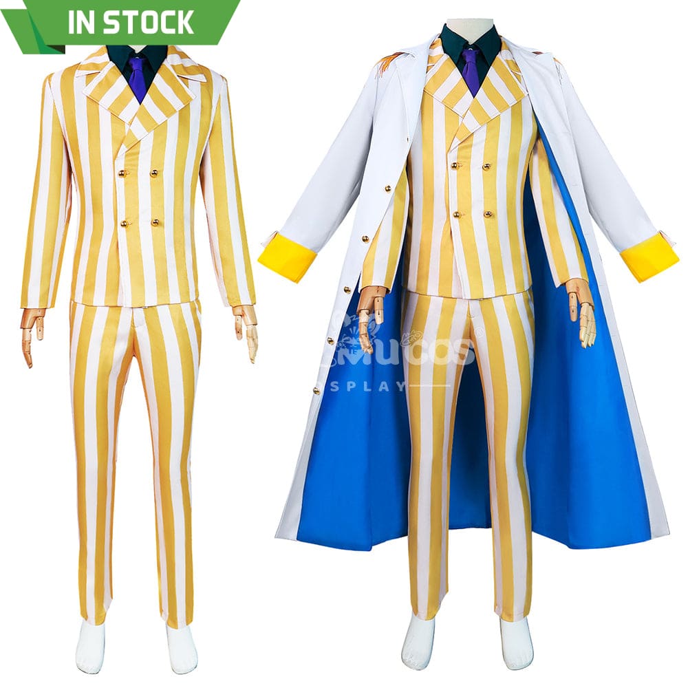 【In Stock】Anime One Piece Cosplay Borsalino Costume Costumes