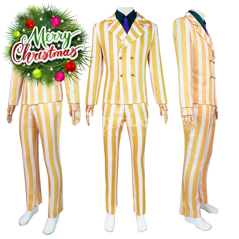 【In Stock】Anime One Piece Cosplay Borsalino Costume Costumes