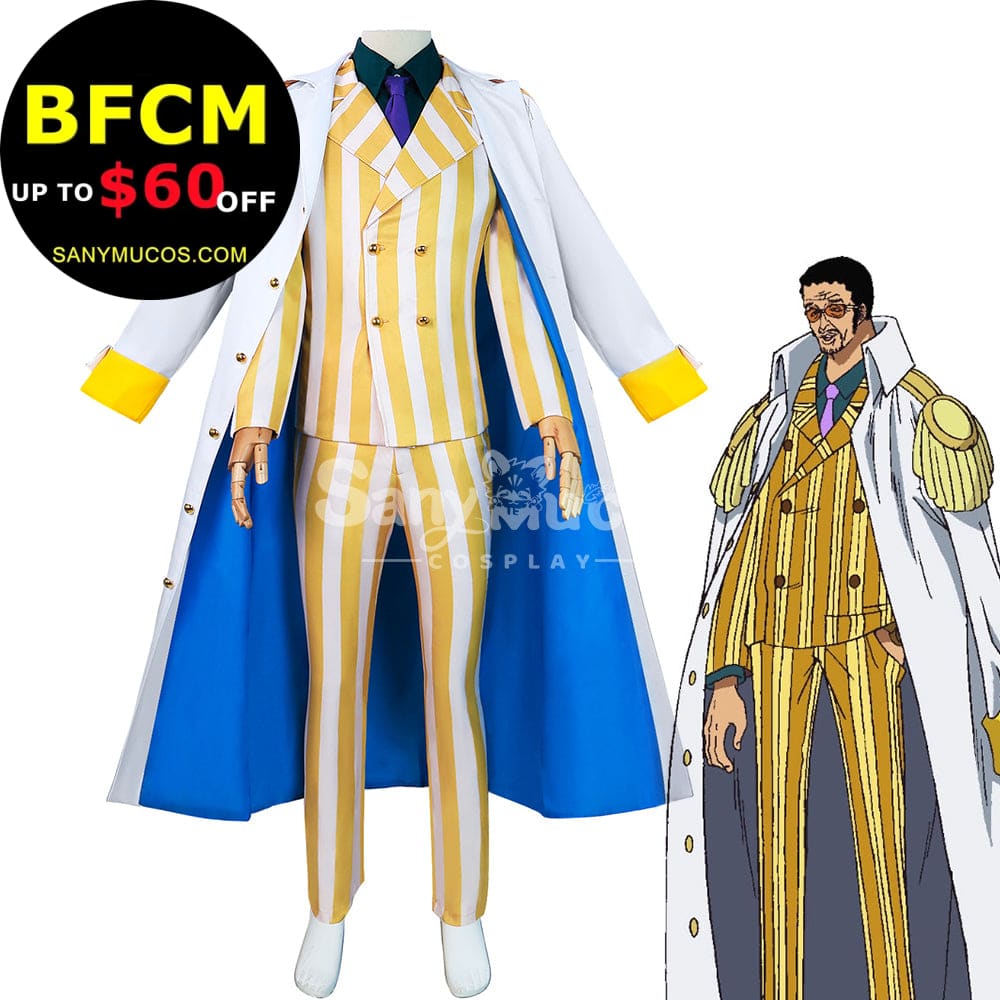 【In Stock】Anime One Piece Cosplay Borsalino Costume Costumes