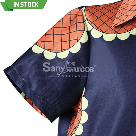 【In Stock】Anime One Piece Cosplay Luffy Sunflower Shirt Costume Costumes