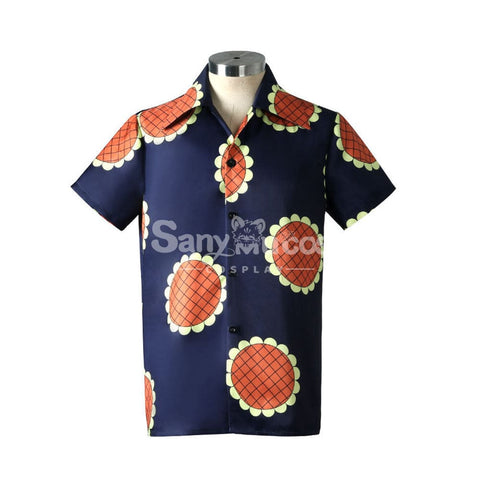 【In Stock】Anime One Piece Cosplay Luffy Sunflower Shirt Costume Costumes