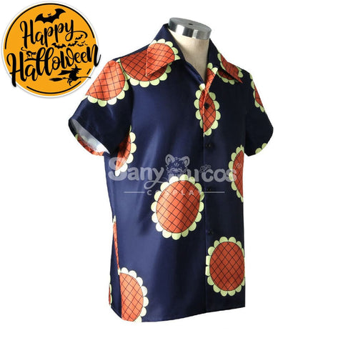 【In Stock】Anime One Piece Cosplay Luffy Sunflower Shirt Costume Costumes