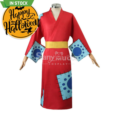 【In Stock】Anime One Piece Cosplay Luffy Wano Country Kimono Costume Costumes