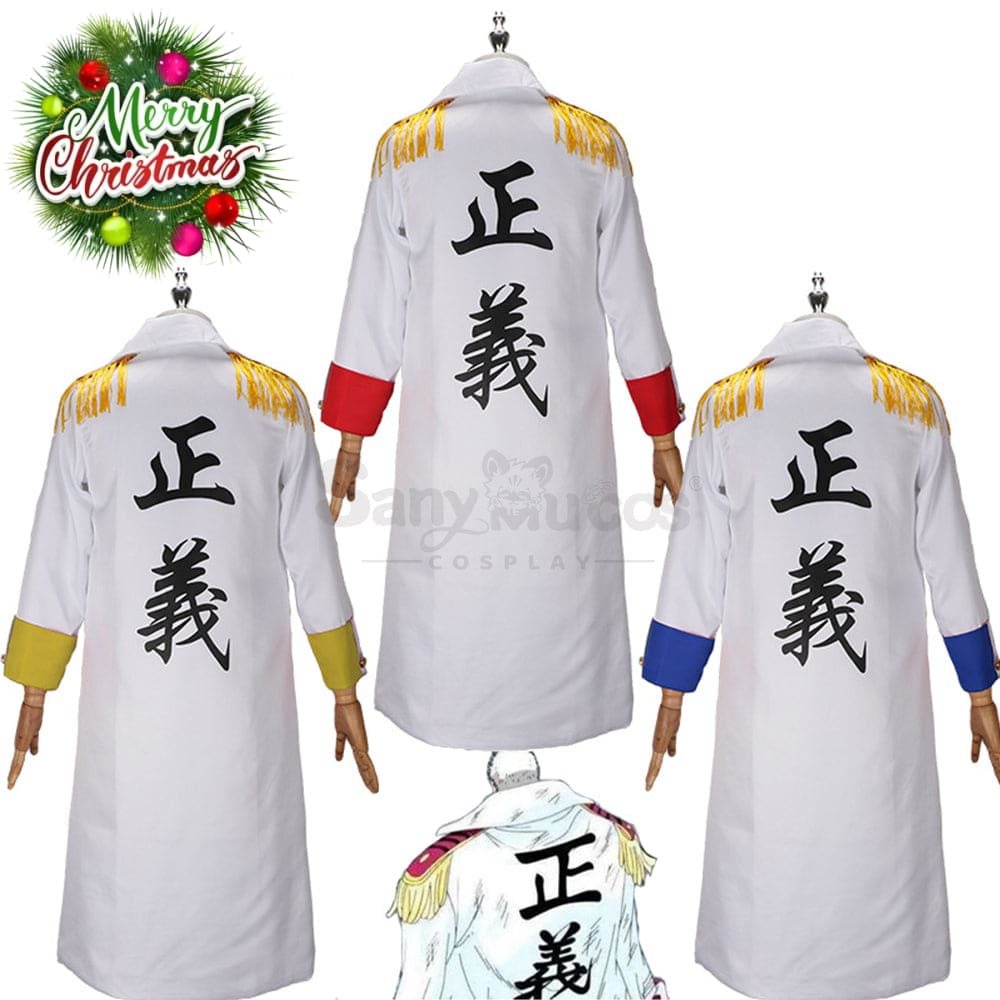 【In Stock】Anime One Piece Cosplay Marine Officers Cape Costume Costumes