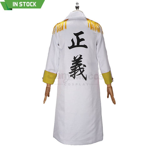 【In Stock】Anime One Piece Cosplay Marine Officers Cape Costume Costumes