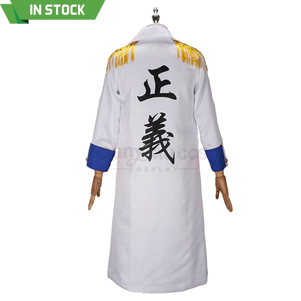 【In Stock】Anime One Piece Cosplay Marine Officers Cape Costume Costumes