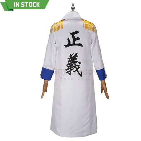 【In Stock】Anime One Piece Cosplay Marine Officers Cape Costume Costumes