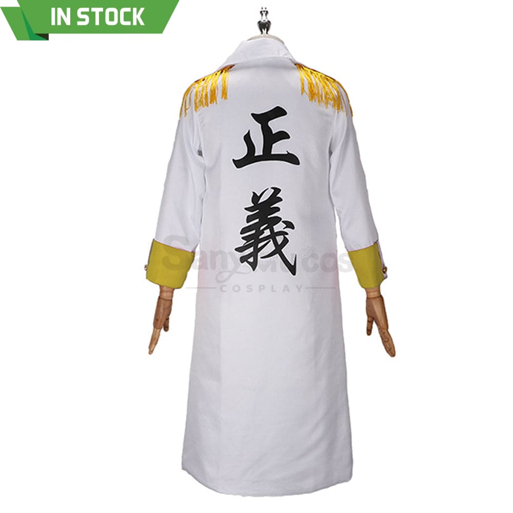 【In Stock】Anime One Piece Cosplay Marine Officers Cape Costume Costumes