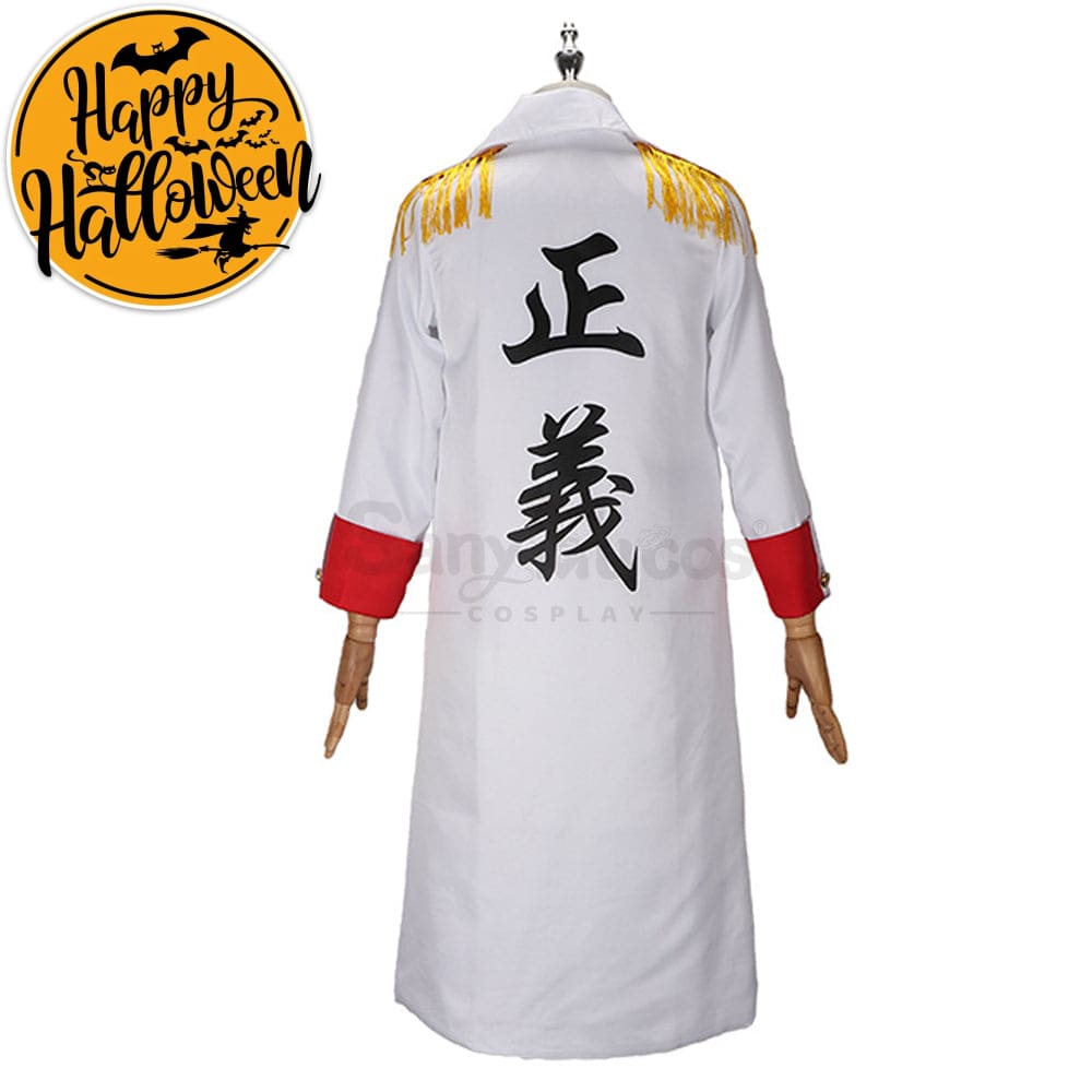 【In Stock】Anime One Piece Cosplay Marine Officers Cape Costume Costumes