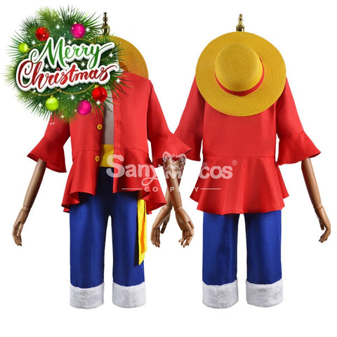 【In Stock】Anime One Piece Cosplay Monkey D. Luffy Costume Costumes