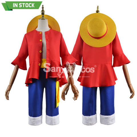 【In Stock】Anime One Piece Cosplay Monkey D. Luffy Costume Costumes