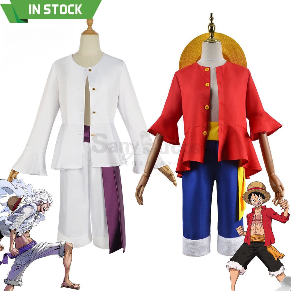 【In Stock】Anime One Piece Cosplay Monkey D. Luffy Costume Costumes