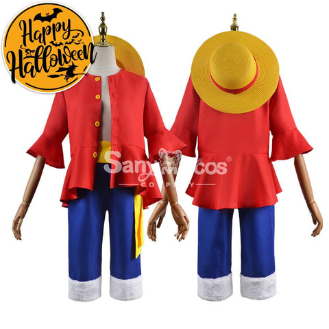 【In Stock】Anime One Piece Cosplay Monkey D. Luffy Costume Costumes