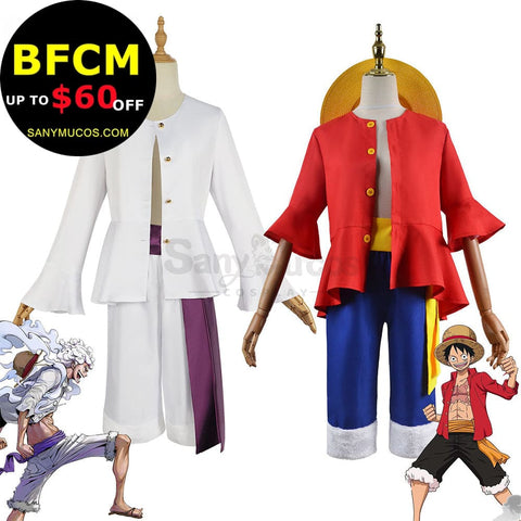 【In Stock】Anime One Piece Cosplay Monkey D. Luffy Costume Costumes