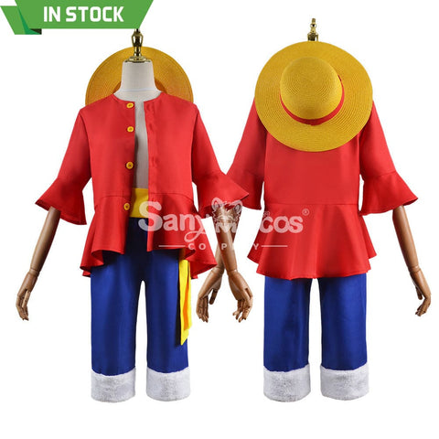 【In Stock】Anime One Piece Cosplay Monkey D. Luffy Costume Costumes