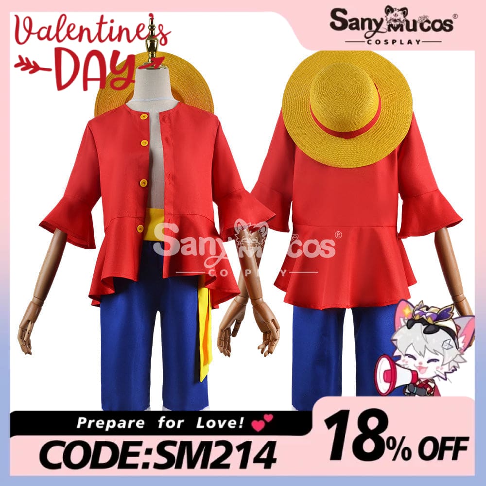 【In Stock】Anime One Piece Cosplay Monkey D. Luffy Costume Costumes