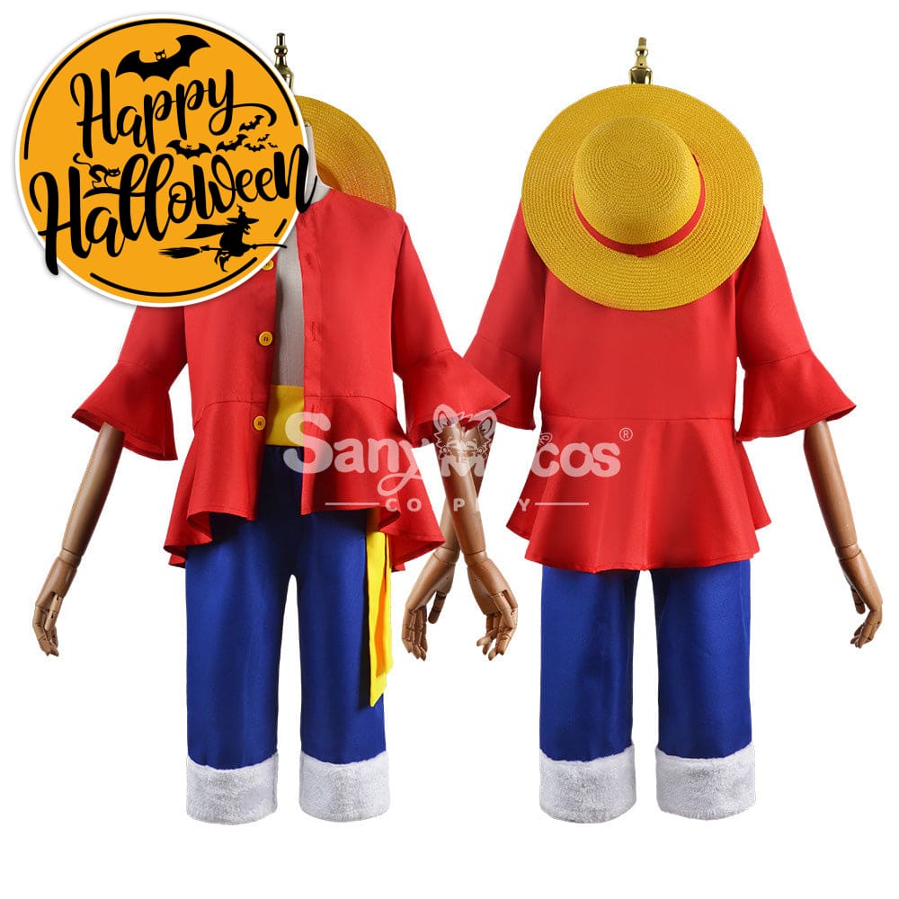 【In Stock】Anime One Piece Cosplay Monkey D. Luffy Costume Costumes