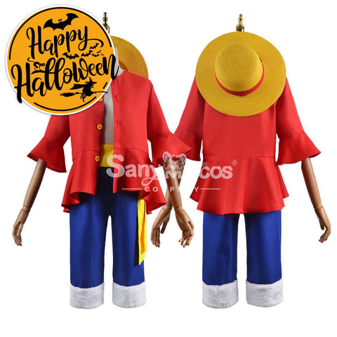 【In Stock】Anime One Piece Cosplay Monkey D. Luffy Costume Costumes