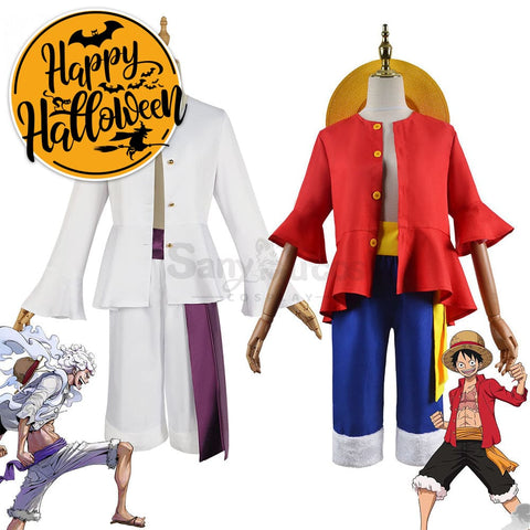 【In Stock】Anime One Piece Cosplay Monkey D. Luffy Costume Costumes