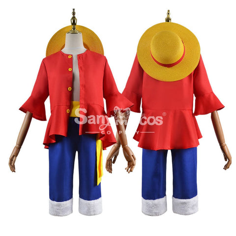 【In Stock】Anime One Piece Cosplay Monkey D. Luffy Costume Costumes