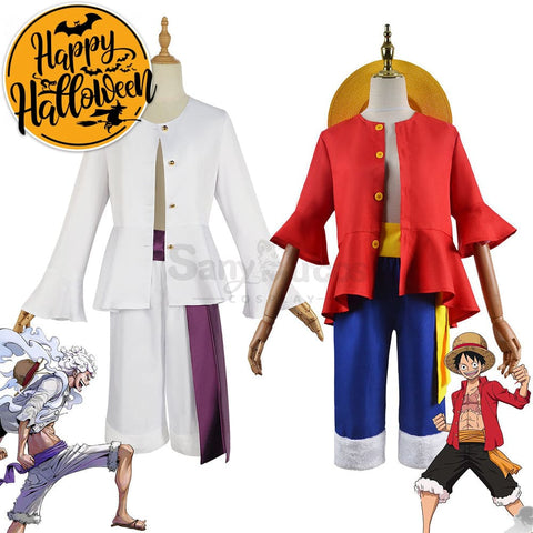 【In Stock】Anime One Piece Cosplay Monkey D. Luffy Costume Costumes
