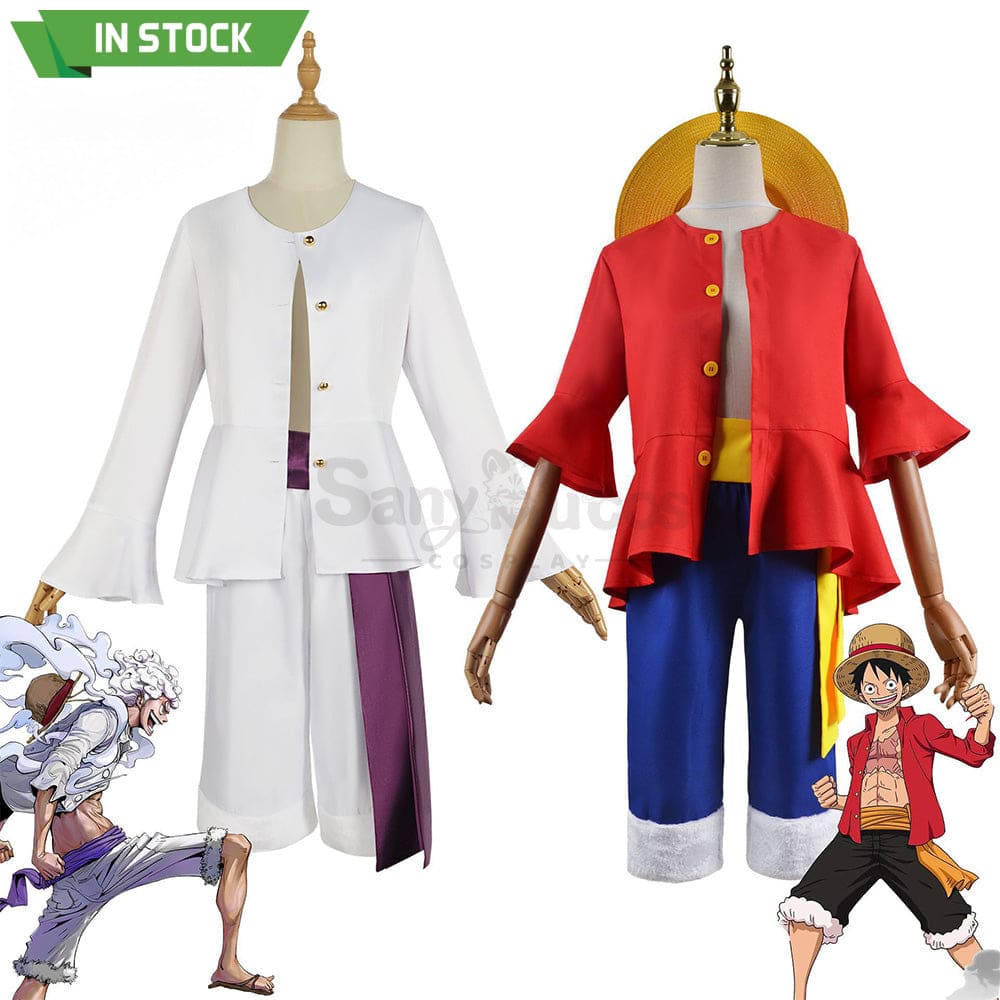 【In Stock】Anime One Piece Cosplay Monkey D. Luffy Costume Costumes